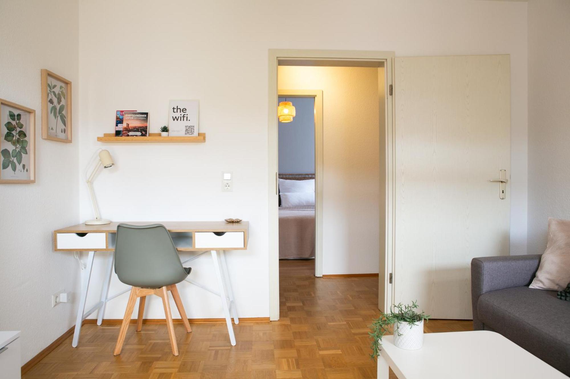 2 Zimmer, Bett Und Schlafsofa, Balkon, Waschmaschine L لبسيا المظهر الخارجي الصورة